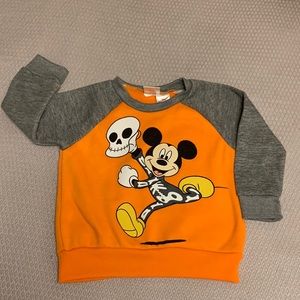 Mickey Mouse Halloween sweatshirt toddler size 2T